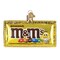 Old World Christmas 2.5 Inch Peanut M&M's Christmas Tree Ornament , Christmas Decor Candy